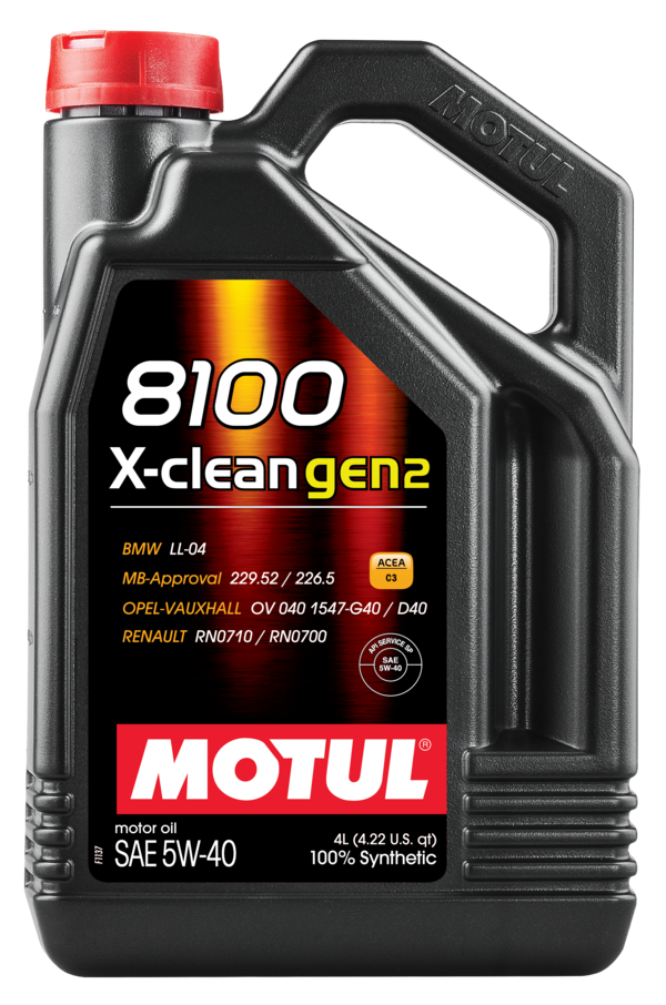 モチュール 8100 X-clean gen2 5w40 5L Amazon.com: Motul 5L Synthetic Engine Oil 8100 X-CLEAN Gen 2